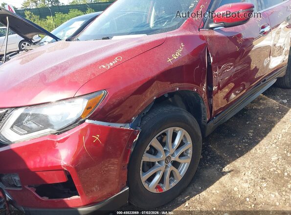 5N1AT2MV7LC732637 2020 NISSAN ROGUE Red Вид спереду
