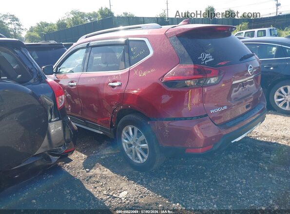 5N1AT2MV7LC732637 2020 NISSAN ROGUE Red Задня ліва чверть