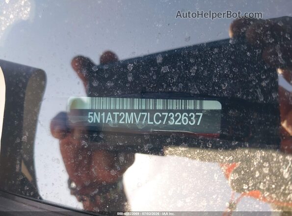 5N1AT2MV7LC732637 2020 NISSAN ROGUE Red 