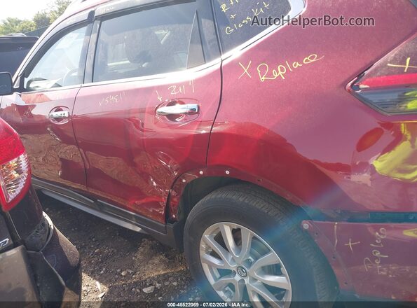 5N1AT2MV7LC732637 2020 NISSAN ROGUE Red 