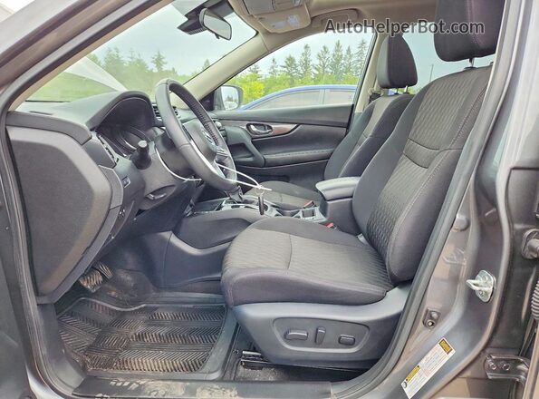 5N1AT2MV7LC791218 2020 NISSAN ROGUE Gray Widok wnętrza z przodu