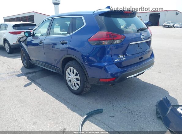 5N1AT2MV7LC792899 2020 NISSAN ROGUE Blue Задня ліва чверть