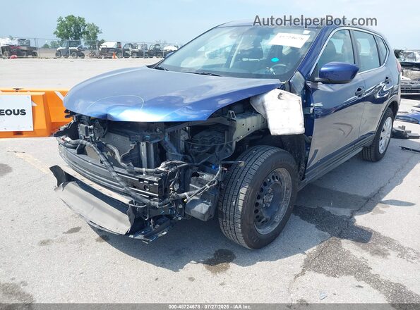 5N1AT2MV7LC792899 2020 NISSAN ROGUE Blue Вид спереду