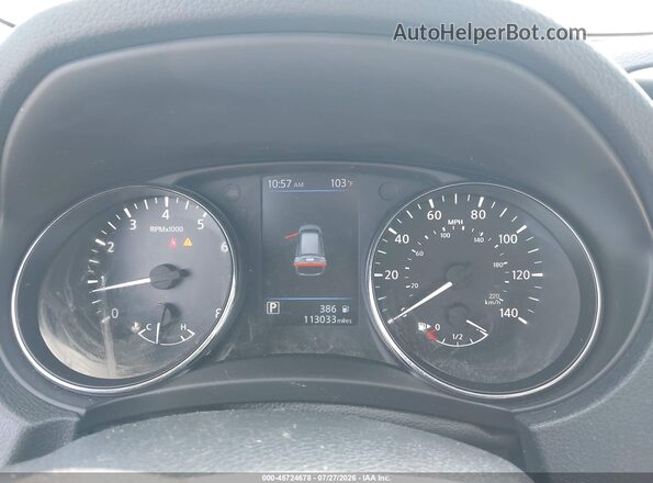 5N1AT2MV7LC792899 2020 NISSAN ROGUE Blue Вид задніх сидінь