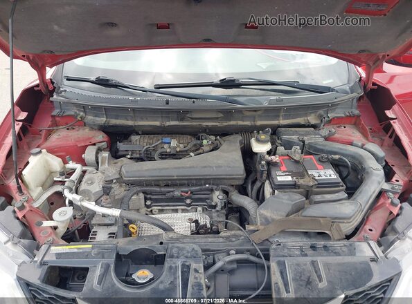 5N1AT2MV8GC736377 2016 NISSAN ROGUE Red Vista trasera