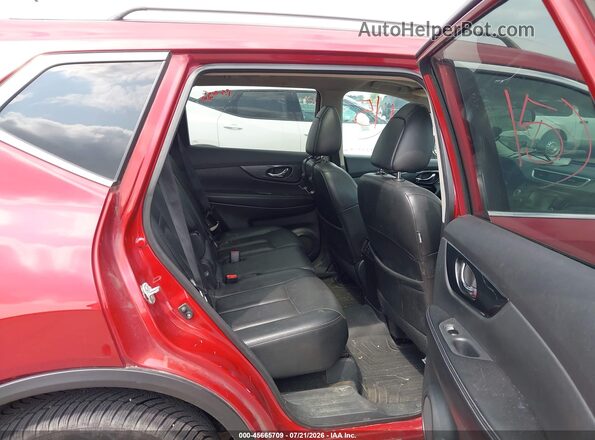 5N1AT2MV8GC736377 2016 NISSAN ROGUE Red Vista de la etiqueta del VIN