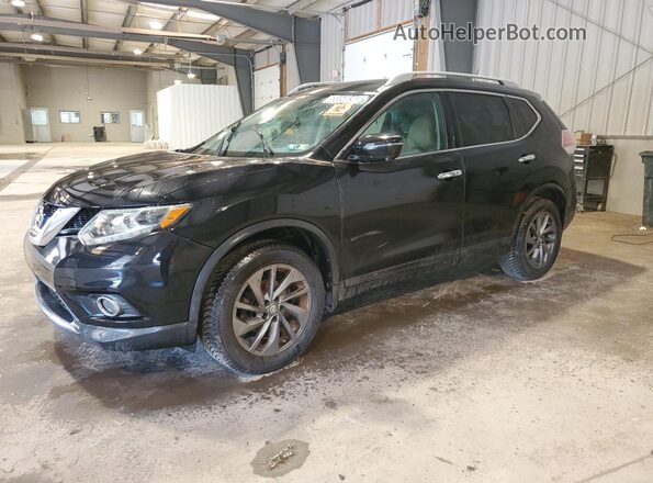 5N1AT2MV8GC768326 2016 NISSAN ROGUE Black 