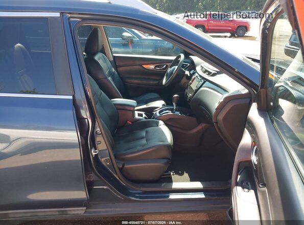 5N1AT2MV8GC776829 2016 NISSAN ROGUE Blue Widok wnętrza z przodu