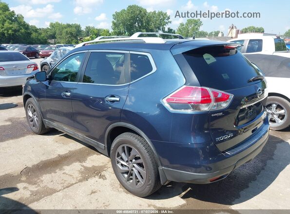5N1AT2MV8GC776829 2016 NISSAN ROGUE Blue Tył lewy