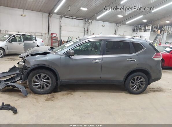 5N1AT2MV8GC784882 2016 NISSAN ROGUE Gray 