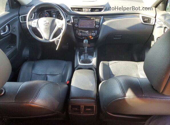 5N1AT2MV8GC805309 2016 NISSAN ROGUE Red წინა პანელის ხედი