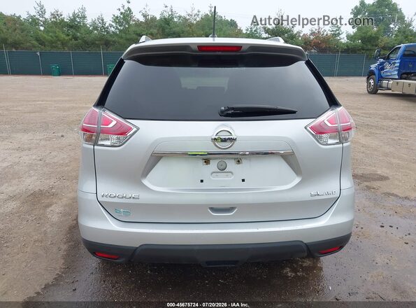 5N1AT2MV8GC814785 2016 NISSAN ROGUE Silver 