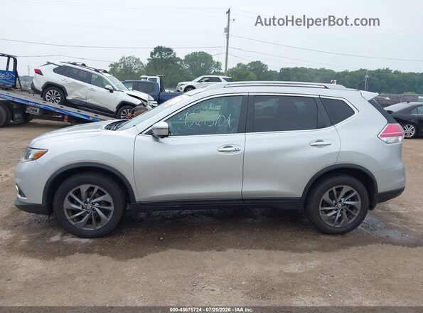 5N1AT2MV8GC814785 2016 NISSAN ROGUE Silver 