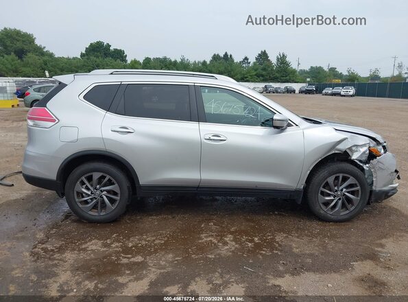 5N1AT2MV8GC814785 2016 NISSAN ROGUE Silver Vista interior de 360 grados
