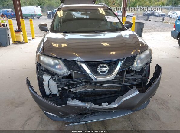 5N1AT2MV8GC861749 2016 NISSAN ROGUE Silver Vista frontal