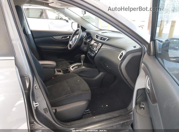5N1AT2MV8GC861749 2016 NISSAN ROGUE Silver Vista interior delantera