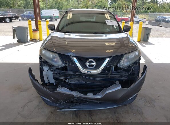 5N1AT2MV8GC861749 2016 NISSAN ROGUE Silver Vista del cuadro de instrumentos