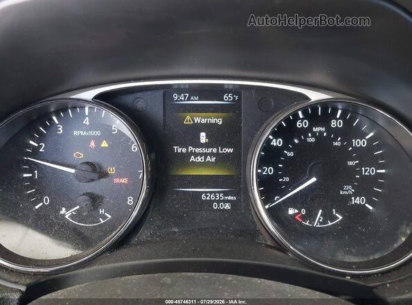 5N1AT2MV8GC861749 2016 NISSAN ROGUE Silver Vista de los asientos traseros
