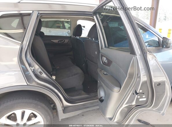 5N1AT2MV8GC861749 2016 NISSAN ROGUE Silver Vista de la etiqueta del VIN