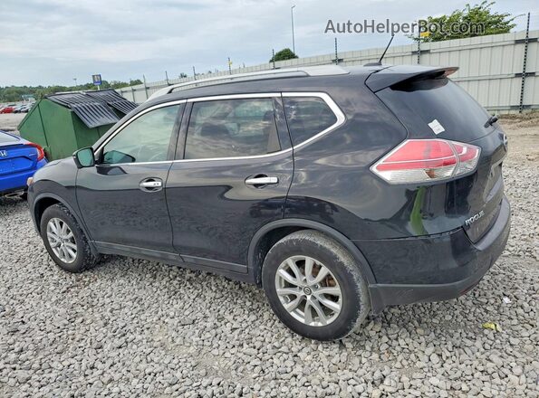 5N1AT2MV8GC863159 2016 NISSAN ROGUE Black Հետևի ձախ