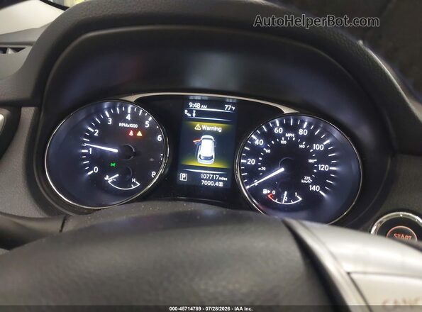 5N1AT2MV8GC869561 2016 NISSAN ROGUE Blue Вид задніх сидінь