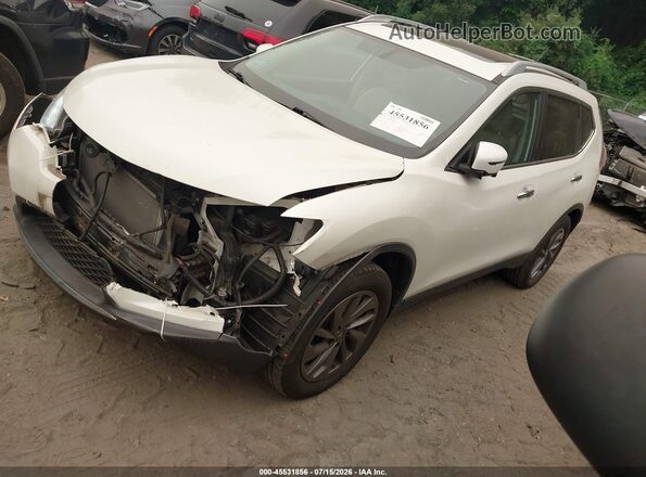 5N1AT2MV8GC872542 2016 NISSAN ROGUE White Front left