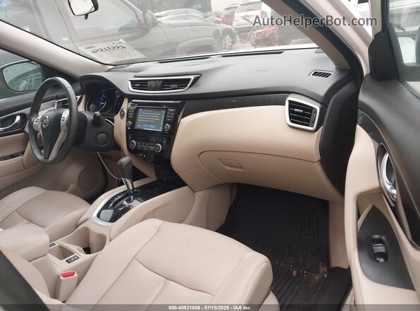 5N1AT2MV8GC872542 2016 NISSAN ROGUE White Front interior view
