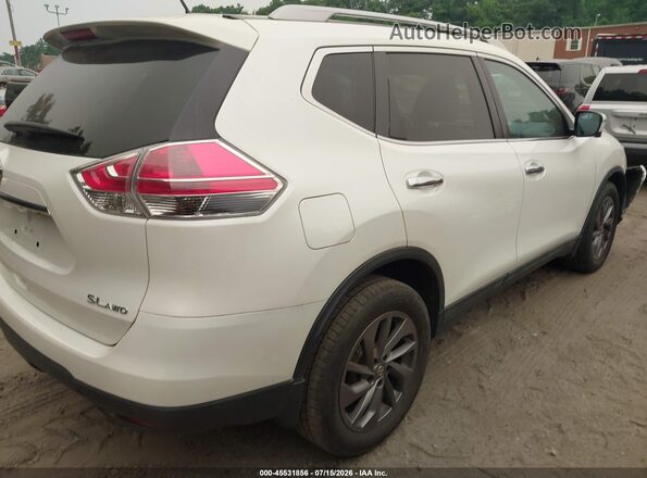5N1AT2MV8GC872542 2016 NISSAN ROGUE White Rear right