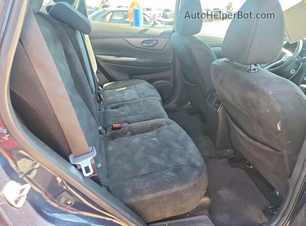 5N1AT2MV8GC890457 2016 NISSAN ROGUE Blue Вид задньої частини салону