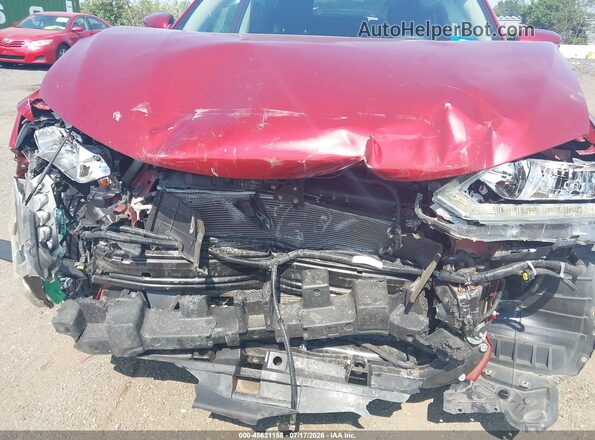 5N1AT2MV8GC920153 2016 NISSAN ROGUE Red Widok z przodu