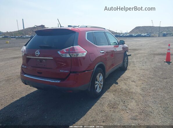 5N1AT2MV8GC920153 2016 NISSAN ROGUE Red Tył prawy