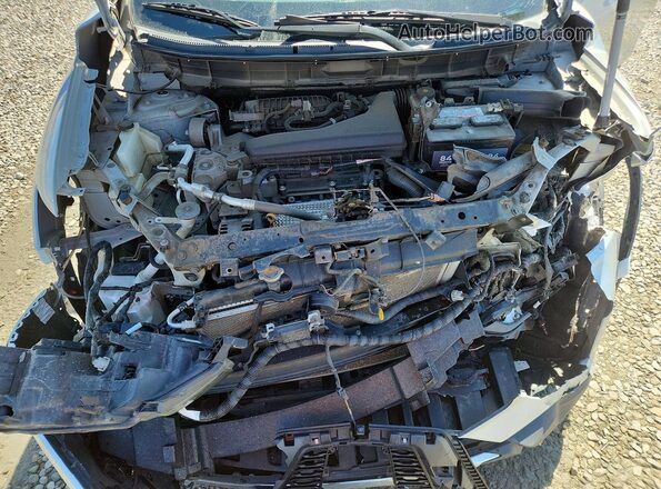 5N1AT2MV8HC762432 2017 NISSAN ROGUE Silver Вид підкапотного простору