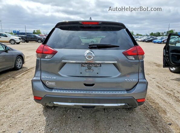 5N1AT2MV8HC762737 2017 NISSAN ROGUE Gray Rear view