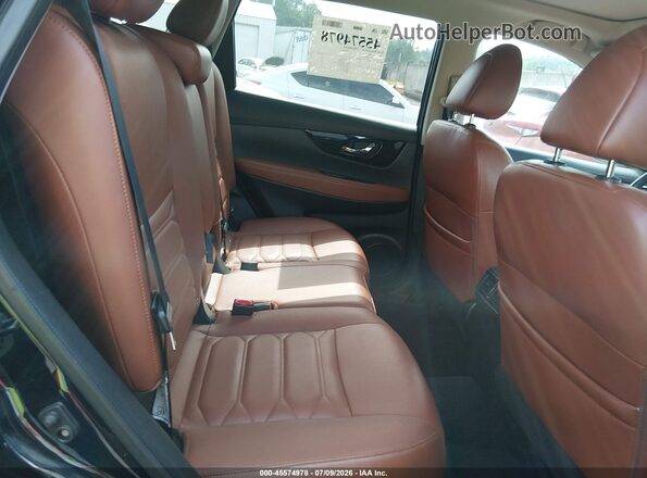 5N1AT2MV8HC766500 2017 NISSAN ROGUE Black Widok naklejki z numerem VIN