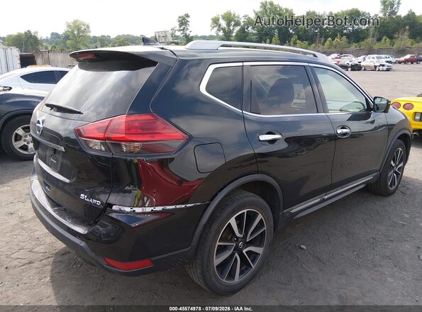 5N1AT2MV8HC766500 2017 NISSAN ROGUE Black Tył prawy