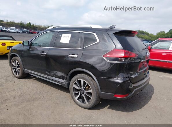5N1AT2MV8HC766500 2017 NISSAN ROGUE Black Tył lewy