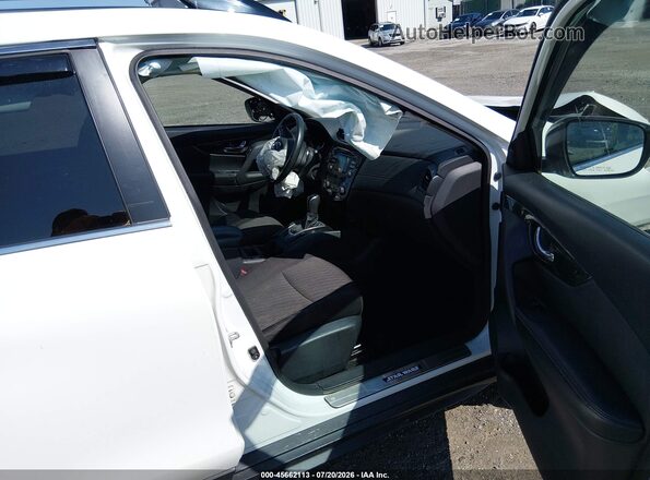 5N1AT2MV8HC767257 2017 NISSAN ROGUE White წინა სალონის ხედი