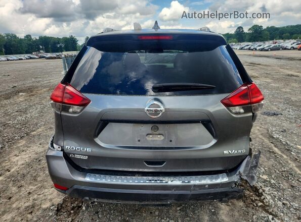 5N1AT2MV8HC794622 2017 NISSAN ROGUE Silver Widok z tyłu