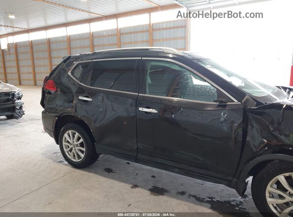 5N1AT2MV8HC828722 2017 NISSAN ROGUE Black Вид щитка приладів