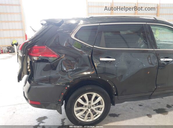 5N1AT2MV8HC828722 2017 NISSAN ROGUE Black Панорамний вид салону 360°