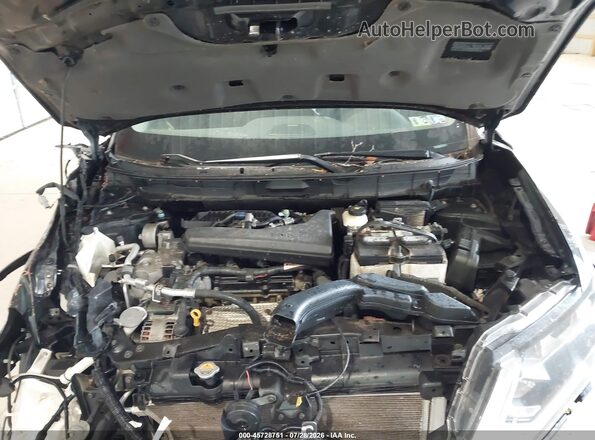 5N1AT2MV8HC828722 2017 NISSAN ROGUE Black Вид ззаду