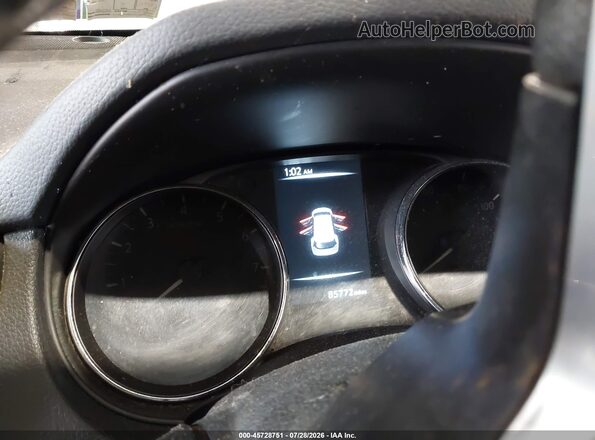 5N1AT2MV8HC828722 2017 NISSAN ROGUE Black Вид задніх сидінь