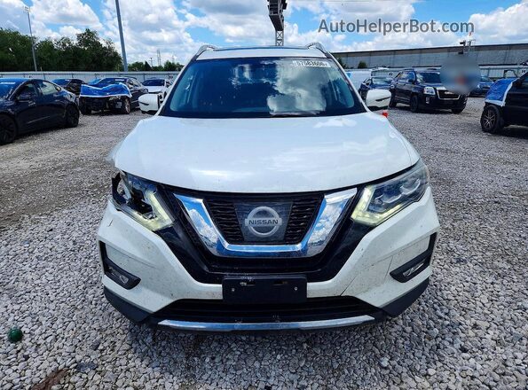 5N1AT2MV8HC859033 2017 NISSAN ROGUE Белый Вид спереди