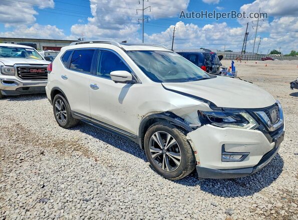 5N1AT2MV8HC859033 2017 NISSAN ROGUE Белый Передняя правая четверть