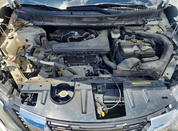 5N1AT2MV8HC859033 2017 NISSAN ROGUE Белый Вид подкапотного пространства