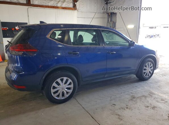 5N1AT2MV8JC730232 2018 NISSAN ROGUE Blue Задня права чверть