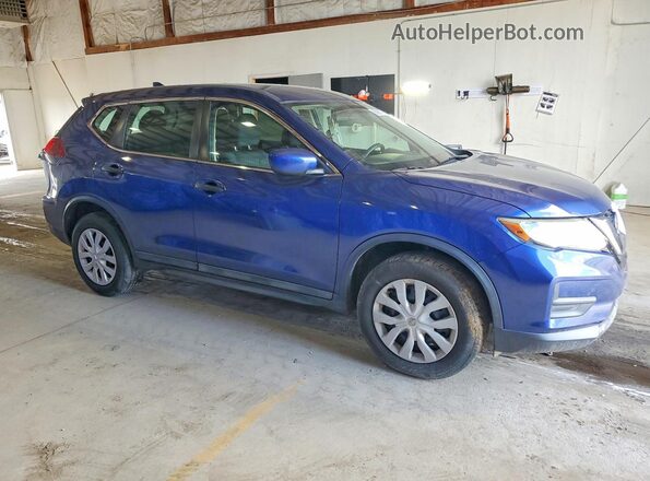 5N1AT2MV8JC730232 2018 NISSAN ROGUE Blue Передня права чверть
