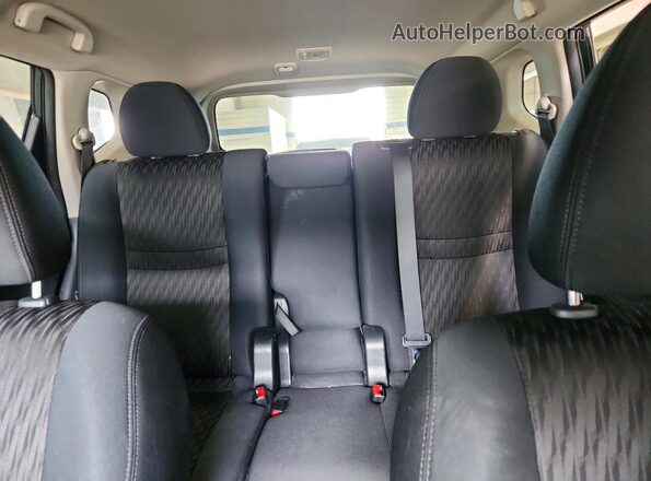 5N1AT2MV8JC742820 2018 NISSAN ROGUE Black Вид задніх сидінь