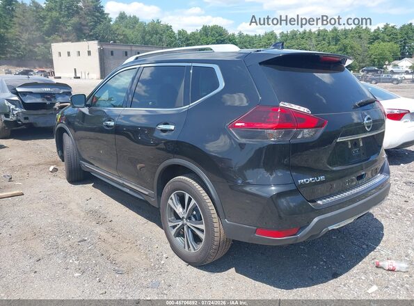 5N1AT2MV8JC745006 2018 NISSAN ROGUE Black Trasero izquierdo