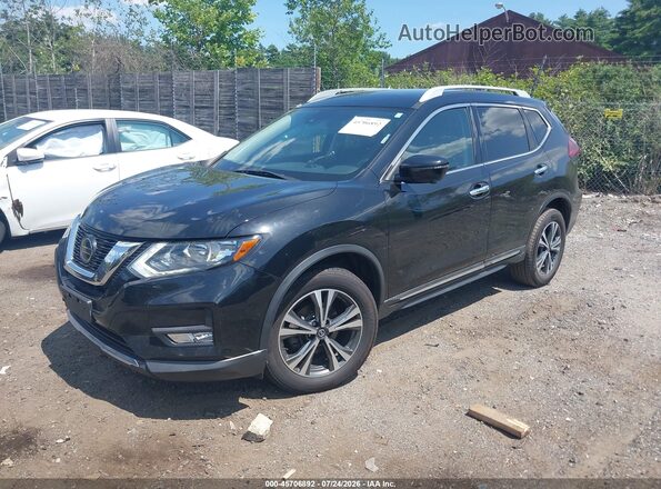 5N1AT2MV8JC745006 2018 NISSAN ROGUE Black Vista tres cuartos delantera izquierda